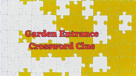 garden just outside house crossword clue|Garden just outside an entrance (8) Crossword Clue.